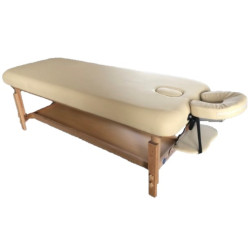 Επαγγελματικό Κρεβάτι SuperOrtho Beige Luxury12 Spa Μασάζ Αισθητικής Φυσικοθεραπείας Σταθερό Ξύλινο 